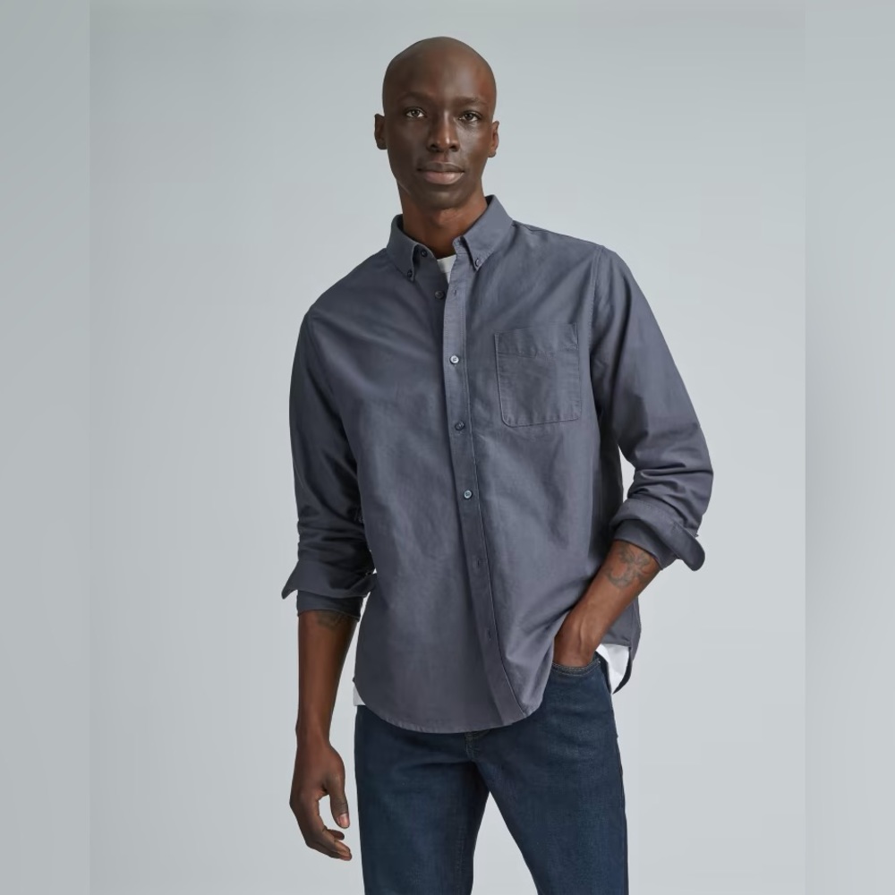 Everlane cotton button down shirt